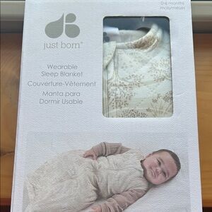 Just Born Wearable Sleep Blanket - Cream